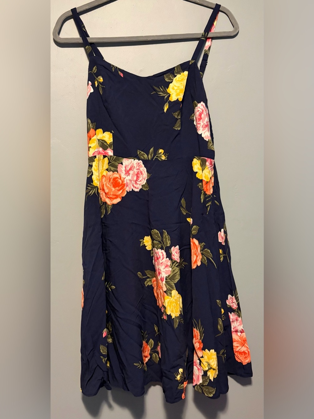 Women’s Navy Floral Dress